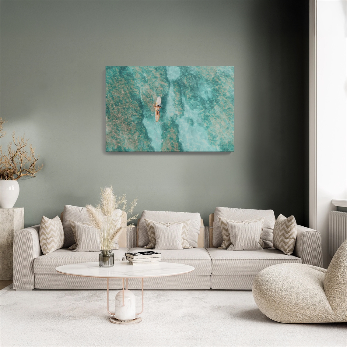 Show details for Framed Canvas 400 x 600mm