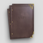 Show details for A4 Menu Folder