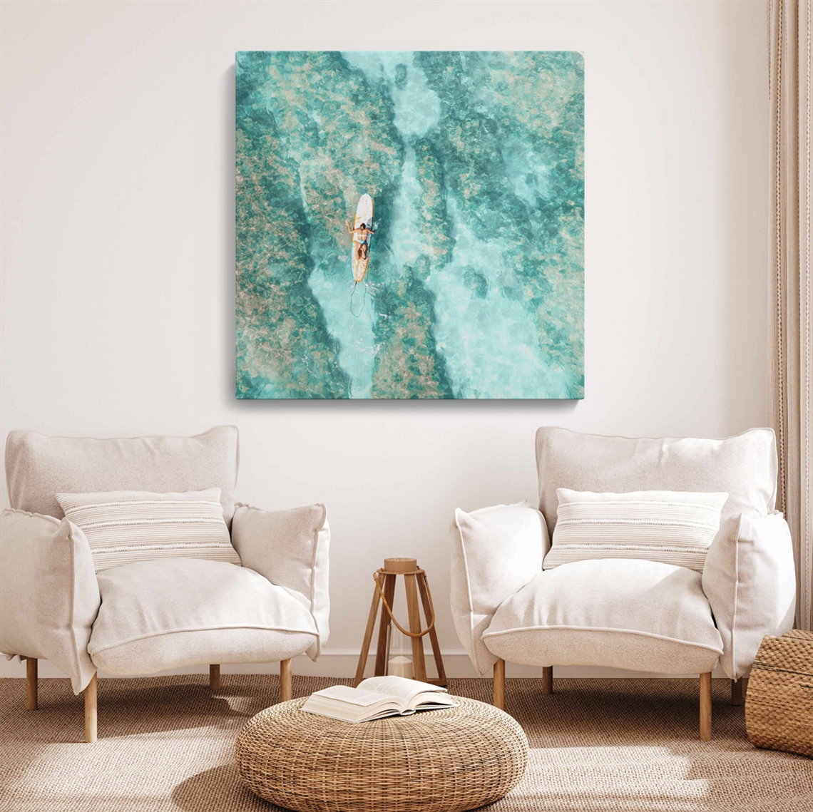 Show details for Framed Canvas 500 x 500mm