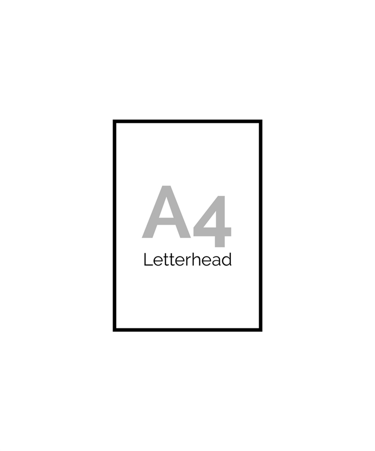 Picture for category Letterhead Templates