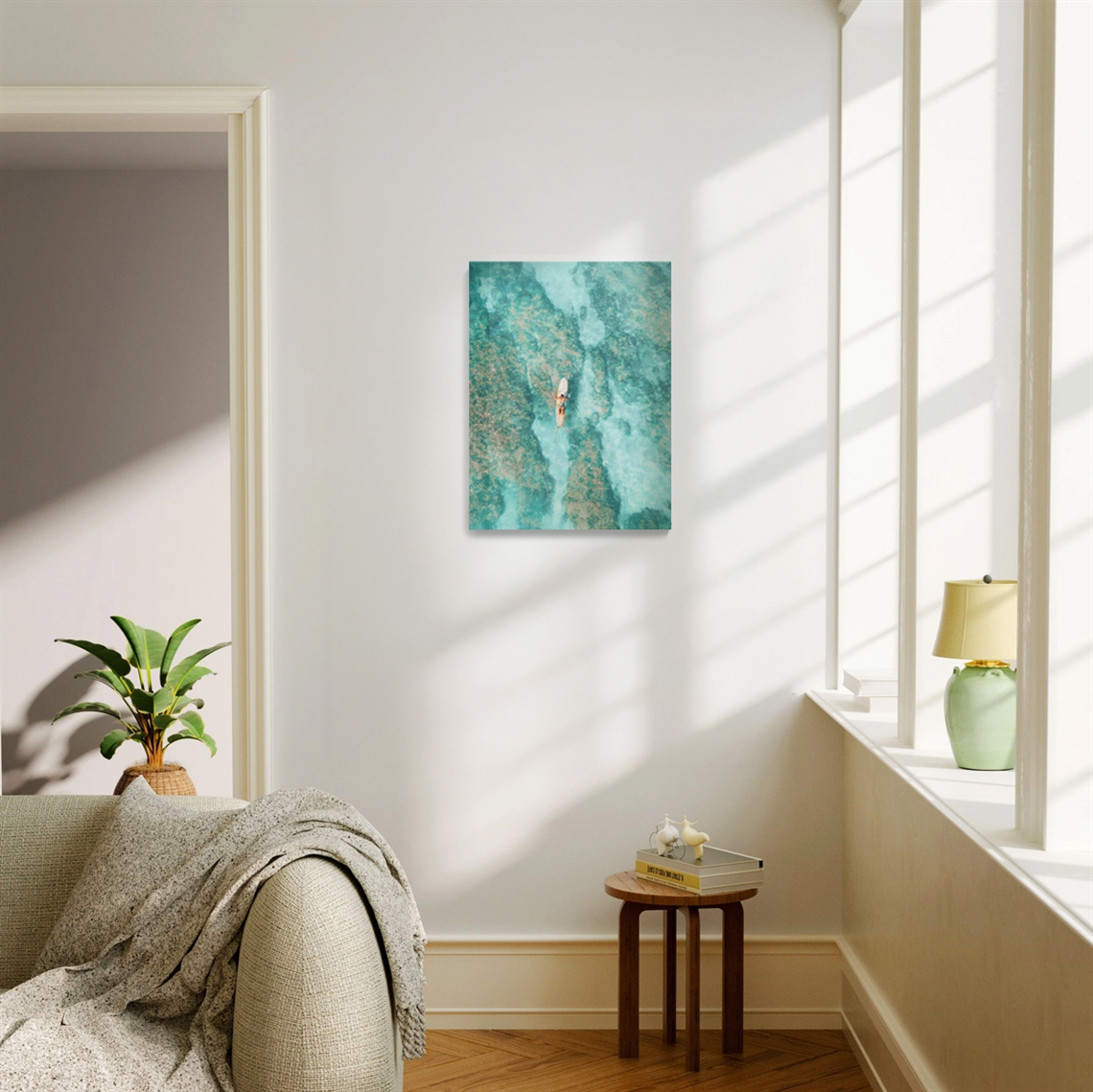 Show details for Framed Canvas 300 x 400mm